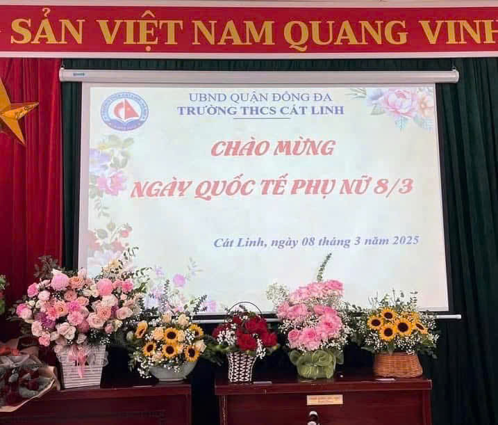 MỘT SỐ HOẠT ĐỘNG CHÀO MỪNG NGÀY QUỐC TẾ PHỤ NỮ 08/03/2025