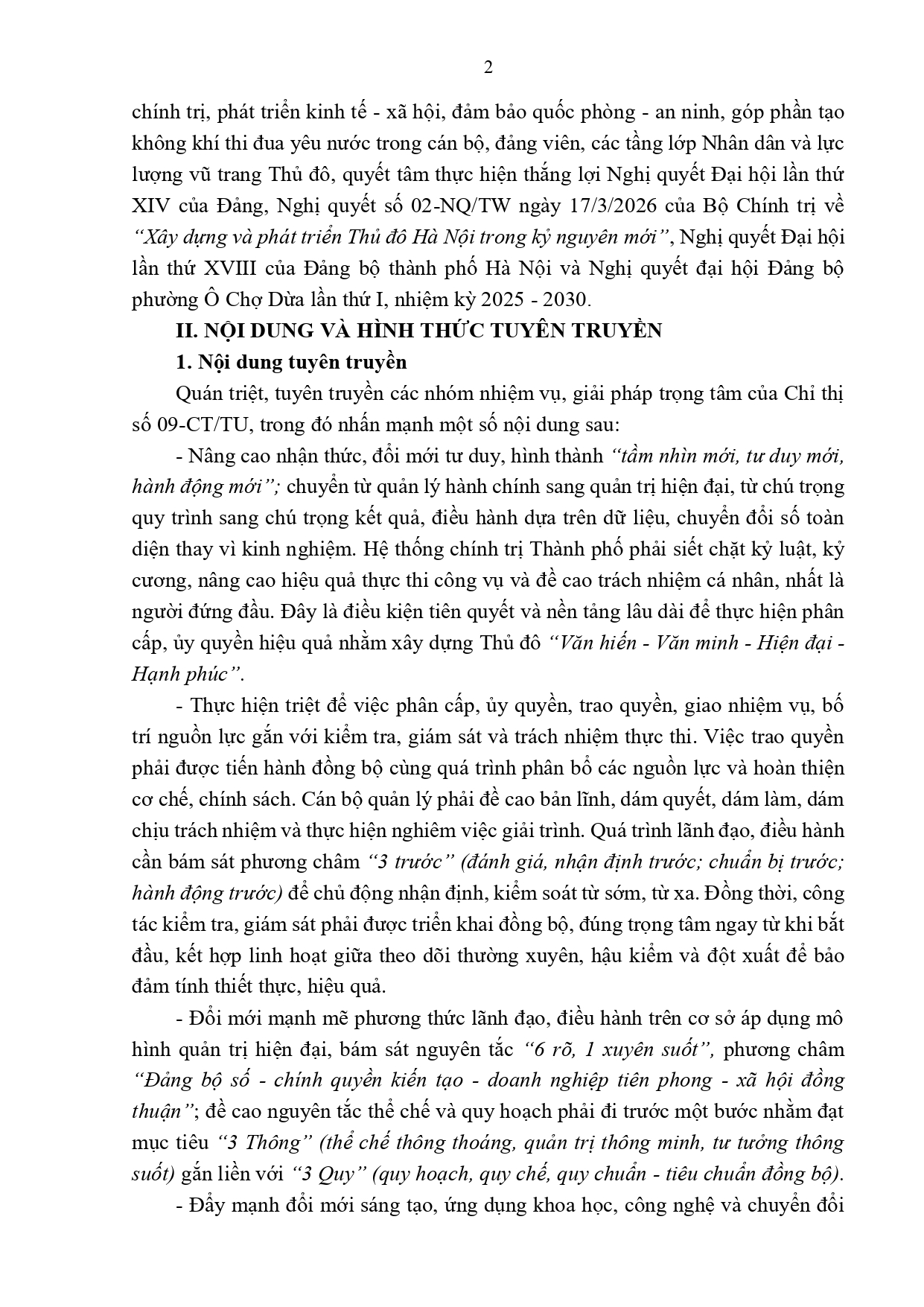 ke hoach tuyen truyen thuc hien chi thi 09 cttu ngay 2332026 cua ban thuong page 0002