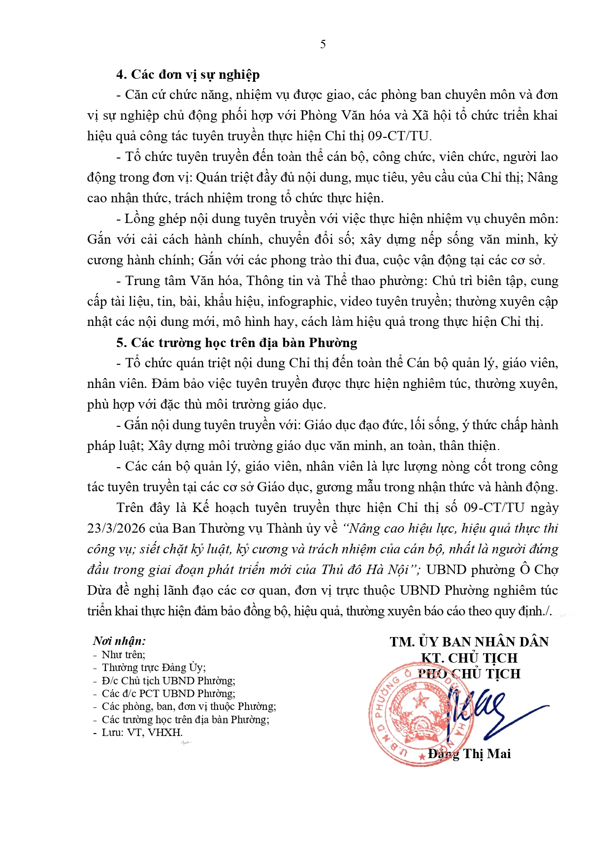 ke hoach tuyen truyen thuc hien chi thi 09 cttu ngay 2332026 cua ban thuong page 0005